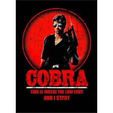 Jeronkarji Kobra Filmi Retro Tablo Ahşap Poster Dekoratif