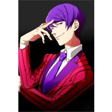 Jeronkarji Shuu Tsukiyama, Tokyo Ghoul Tablo Ahşap Poster Dekoratif