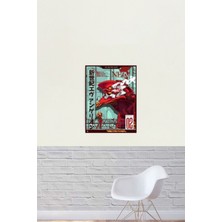 Jeronkarji Evangelion - Eva 02 Renkli Poster Tablo Ahşap Poster Dekoratif