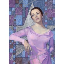 Jeronkarji Elizabeth Taylor, Old Hollywood, Famous Woman, Celebrity Portrait Tablo Ahşap Poster Dekoratif