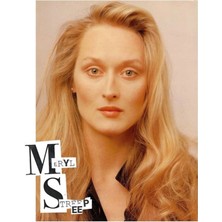Jeronkarji Meryl Streep Tablo Ahşap Poster Dekoratif