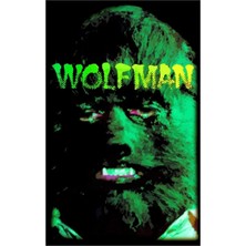 Jeronkarji Wolfman Tablo Ahşap Poster Dekoratif