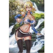 Jeronkarji Lucy Heartfilia Tablo Ahşap Poster Dekoratif