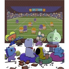 Jeronkarji Cooky BT21 Tablo Ahşap Poster Dekoratif KOD4784