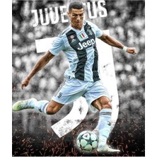 Jeronkarji Cristiano Ronaldo Tablo Ahşap Poster Dekoratif