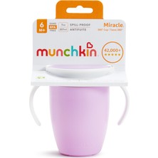 Munchkin Mucize  360° Alıştırma Bardağı, 6AY+, 207ML, Mor, 1 Adet