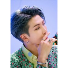 Jeronkarji Rm / Kim Namjoon Haritası Tablo Ahşap Poster Dekoratif KOD1736