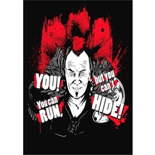 Jeronkarji Sen! Koşabilirsin Ama Gizleyemezsin! Tablo Ahşap Poster Dekoratif