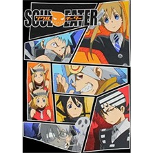 Jeronkarji Soul Eater Tablo Ahşap Poster Dekoratif