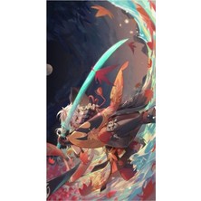 Jeronkarji Genshin Impact Kazuha Tablo Ahşap Poster Dekoratif