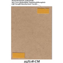 Jeronkarji Popon Peçete Kedin My Lady Tablo Ahşap Poster Dekoratif