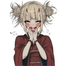 Jeronkarji Himiko Toga - My Hero Academia Tablo Ahşap Poster Dekoratif