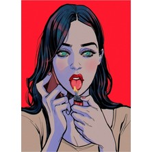 Jeronkarji Jennifer'ın Vücut Tablo Ahşap Poster Dekoratif