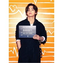 Jeronkarji Bts V Taehyung Tablo Ahşap Poster Dekoratif KOD3798