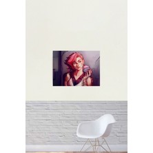 Jeronkarji Sıcak Vı Arcane Lol Tablo Ahşap Poster Dekoratif