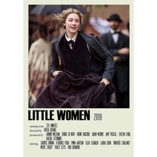 Jeronkarji Little Women Alternatif (4) Tablo Ahşap Poster Dekoratif