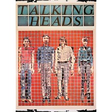 Jeronkarji Tablo Ahşap Poster Dekoratif 1978 Konuşan Kafalar Için Vintage Poster