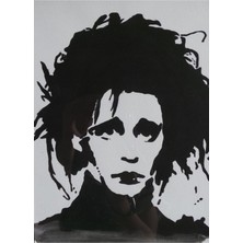 Jeronkarji Edward Scissorhands Tablo Ahşap Poster Dekoratif