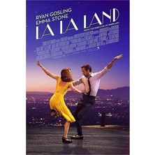 Jeronkarji Dancing La La Land Movie Tablo Ahşap Poster Dekoratif