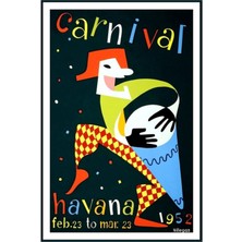 Jeronkarji Havana Küba Seyahat Poster Tablo Ahşap Poster Dekoratif