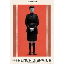 Jeronkarji The French Dispatch Wes Anderson Timothée Chalamet, Lea Seydoux Tablo Ahşap Poster Dekoratif