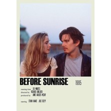 Jeronkarji Before Sunrise Alternatif (1) Tablo Ahşap Poster Dekoratif