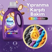 Rinso Sıvı Çamaşır Deterjanı Komple Bakım Serisi Argan Özü Tüm Renkliler Için 1.5 L