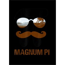 Jeronkarji Kaptan-Magnum-Bilim-Aşk-Pi-Günü-Komik-Hediye Ahşap Poster Dekoratif