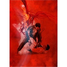 Jeronkarji Jiu Jitsu Geçmek Tablo Ahşap Poster Dekoratif