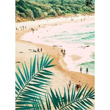 Jeronkarji Plaj Haftasonu #digitalart #doğa Tablo Ahşap Poster Dekoratif