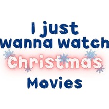 Jeronkarji Hnsp Sadece Noel Filmlerini Izlemek Istiyorum #2 Tablo Ahşap Poster Dekoratif