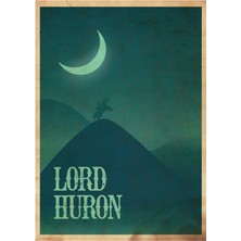 Jeronkarji Indie Halk Illüstrasyon Tablo Ahşap Poster Dekoratif