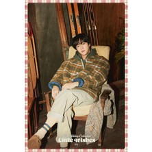 Jeronkarji Bts Jin Little Wishes Tatil Koleksiyonu Tablo Ahşap Poster Dekoratif KOD457