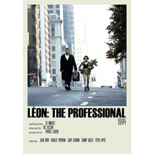 Jeronkarji Léon: The Professional Alternatif (1) Tablo Ahşap Poster Dekoratif