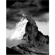 Jeronkarji Matterhorn 2 Tablo Ahşap Poster Dekoratif