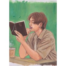 Jeronkarji Namjooning Tablo Ahşap Poster Dekoratif KOD4836