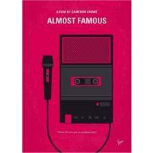 Jeronkarji NO781 Benim Neredeyse Ünlü Minimal Film Afişi Tablo Ahşap Poster Dekoratif