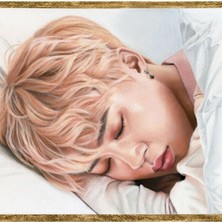 Jeronkarji Rahat Jimin Tablo Ahşap Poster Dekoratif KOD4506