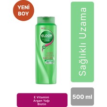 Elidor Superblend Saç Bakım Şampuanı Sağlıklı Uzayan Saçlar Biotin Argan Yağı Arjinin 500 ml