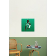 Jeronkarji Kyrie Irving Tablo Ahşap Poster Dekoratif