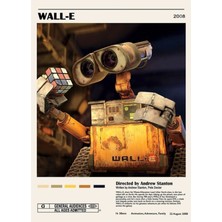 Jeronkarji Wall-E Animasyon Tablo Ahşap Poster Dekoratif