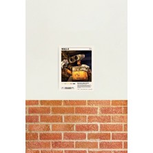 Jeronkarji Wall-E Animasyon Tablo Ahşap Poster Dekoratif