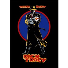 Jeronkarji Dıck Tracy Movıe Full Body Tablo Ahşap Poster Dekoratif