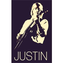 Jeronkarji Justin Tablo Ahşap Poster Dekoratif