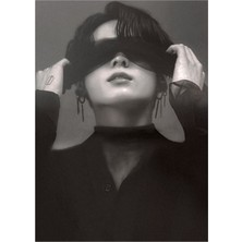 Jeronkarji Jungkook Tablo Ahşap Poster Dekoratif KOD5053