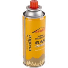 Evolite Butane Propane Valfli 5 Adet 227 G Ocak Kartuşu