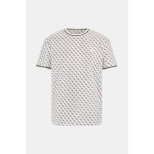 Guess Erkek Tamamı 4g  Logolu T-Shirt