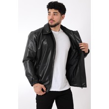 Stil Kombin Bel Lastikli Suni Deri Mont Pldp 2984_60295
