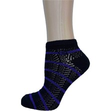 Pierre Cardin Bambu Kadın Rise Çizgili Patik Çorap