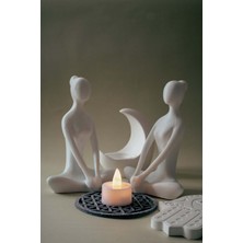 Noche Luz Soyut Meditasyon Figürü